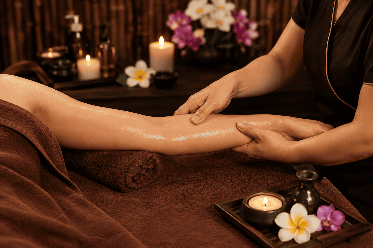 Massage tay
